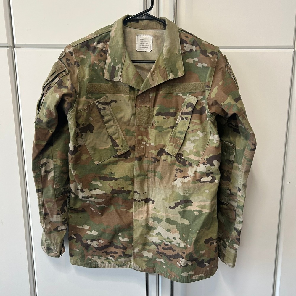 US Army OCP‎ Multicam Combat Uniform Coat Jacket 33-Long NSN 8415-01-623-3301